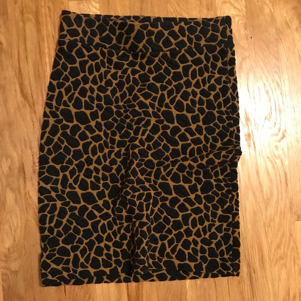 Madewell cotton stretch skirt